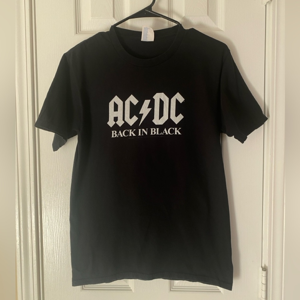 Port & Company ACDC Black Tee